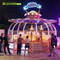 Juegos Mecánicos para Niños, Equipos para Parques Temáticos, Juego de Bolas de Agua Galácticas para Exteriores en Venta