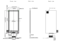 Écran E Ink 2,9 pouces 296*128, écran électronique en papier, interface SPI, écran d'affichage E Ink personnalisé