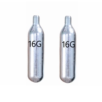 Cartouches de CO2 Premium pour pneus de vélo 12g 16g 20g 24g 25g, mini-bouteilles de CO2 filetées, gaz N2 AR, recharge rapide pour vélo de route