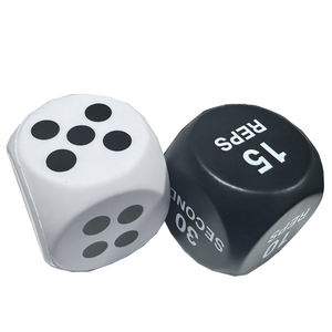 Großhandel Custom Square PU Schaum Ball Würfel Form Stress Balls mit LOGO - Product Image 1