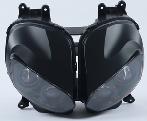 Gruppo Faro Anteriore per Moto KAWASAKI NINJA <span class=keywords><strong>250SL</strong></span> ZX-6R ER-6N Z1000 Ninja400 ZX10R Modifica Faro Luci LED - Product Image 4