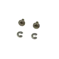 Vis pour consoles 3DS, 3DS XL, 3DS LL, 2DS, couvercles de vis et kit de réparation de coque arrière, pièces de rechange pour Nintendo 3DS