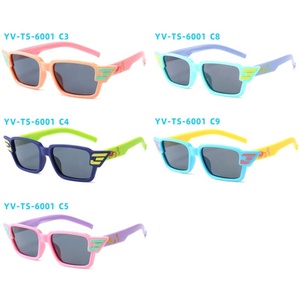 Silica <strong>Gel</strong> Children's Girls Boys Black Kids Square Bendable Sports Sunglasses Sun Glasses - Product Image 5