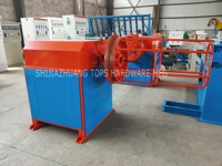 Machine de revêtement de fil en PVC / Machine de fabrication de fil revêtu de PVC PE / Ligne de fil revêtu pour la fabrication de mailles
