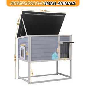 Vente chaude meubles pour animaux de compagnie intérieur maison pour animaux de compagnie abri pour <span class=keywords><strong>chat</strong></span> résistant aux intempéries lit pour chien chien luxe <span class=keywords><strong>chat</strong></span> <span class=keywords><strong>caisse</strong></span> <span class=keywords><strong>en</strong></span> <span class=keywords><strong>bois</strong></span> <span class=keywords><strong>chat</strong></span> maison abri - Product Image 2