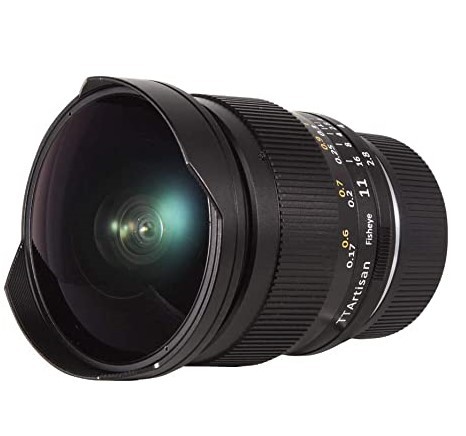 TTArtisan 11mm F2.8 Ultra-Wide Fisheye Lens for Sony E Canon RF Nikon Z Mount Camera A7R3 A7S A7RII A6300 Z6 Z7