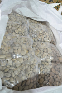 White <strong>Polished</strong> Types of Pebbles <strong>Stone</strong> Clean Serene Versatile Stones for Tranquil Gardens Water Features Decorative Landscaping - Product Image 5