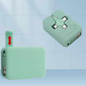 Wholesale 3-in-1 Retractable Storage USB Type C Charger Fast Charging <strong>Cable</strong> with Phone Stand and Braid Shielding <strong>for</strong> <strong>Computer</strong> - Product Image 4