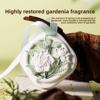 Diffuseur d'arômes en plâtre pour la maison, parfum subtil de gardénia, pour voiture, disques aromatiques longue durée, élimination des odeurs, qualité supérieure, à suspendre