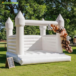 Château gonflable de mariage blanc élégant pour parc gonflable - Product Image 5