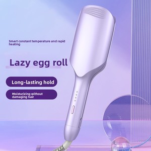 Fer à friser pour <span class=keywords><strong>cheveux</strong></span> de 13 mm en forme de W, ondulation en forme de vague, attelle ondulée, 35 W, convient aux <span class=keywords><strong>cheveux</strong></span> longs et courts, fer à friser en forme d'œuf - Product Image 4