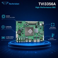 Computadora de Placa Única Techvision 3356A RK3588, Placa Base Industrial de 170x120 mm, Compatible con Debian, Ubuntu, Android 12, Personalizable OEM