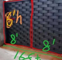 Portails de sécurité en fer forgé écologiques, portail décoratif en fer, acier aluminium revêtu, métal, plastique, jardin, agriculture, sécurité
