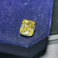 Yüksek kalite mükemmel kesim düzenli beyaz yastık şekli Moissanite gevşek taşlar için benzersiz takı kreasyonlar