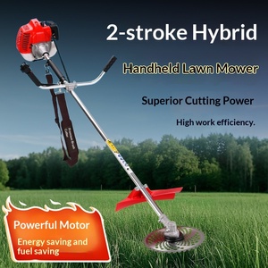 Weeding Brush Cutter Backpack Grass Trimmer Gasoline Multi-Function Two-Stroke Handheld External Wall Brush Cutter - Product Image 1