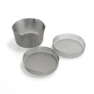 अनुकूलित विरोधी जंग 304 316 स्टेनलेस स्टील वायर फ़िल्टर स्क्रीन जाल कैप/स्ट्रैनर/टोकरी/कटोरा - Product Image 6