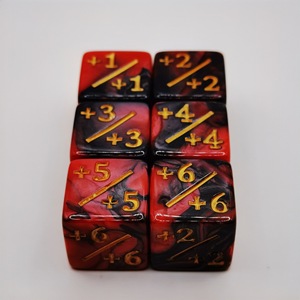 <span class=keywords><strong>ลูกเต๋า</strong></span>16มม. การเพิ่มและการลบสัญลักษณ์การสอนลูกเต๋าอุปกรณ์ประกอบฉากเกมลูกเต๋าอะคริลิค D6 - Product Image 4