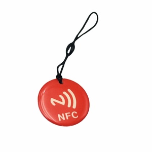 Impression NFC personnalisée porte-clés RFID 13.56Mhz pour système de contrôle d'accès - Product Image 1