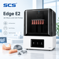 Perangkat Laboratorium Kedokteran Gigi Kecepatan Tinggi Printer 3D dengan Layar LCD SCS Edge2 Bersertifikasi CE Kelas I
