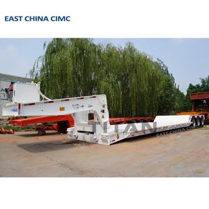 Remorque surbaissée à col <span class=keywords><strong>de</strong></span> cygne, capacité <span class=keywords><strong>de</strong></span> charge <span class=keywords><strong>de</strong></span> 150 tonnes, utilisée pour les sites miniers, remorque surbaissée - Product Image 2