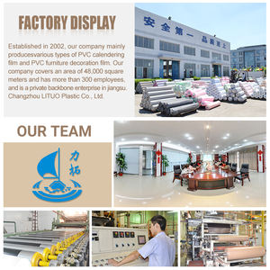 Film de décoration <span class=keywords><strong>PVC</strong></span> LITUO à grain de <span class=keywords><strong>bois</strong></span> pour meubles, pressé sous vide - Product Image 6