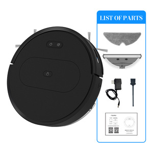 Robotic Vacuum Cleaner With App Control Gyroscope Navigation Sweeping Suction Mopping 61-120 Min Battery Life - Product Image 2
