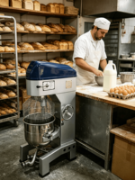 Mélangeur planétaire commercial Jayonho 60L grande capacité, mélangeur alimentaire industriel haute puissance, machine à pétrir la pâte pour usine alimentaire