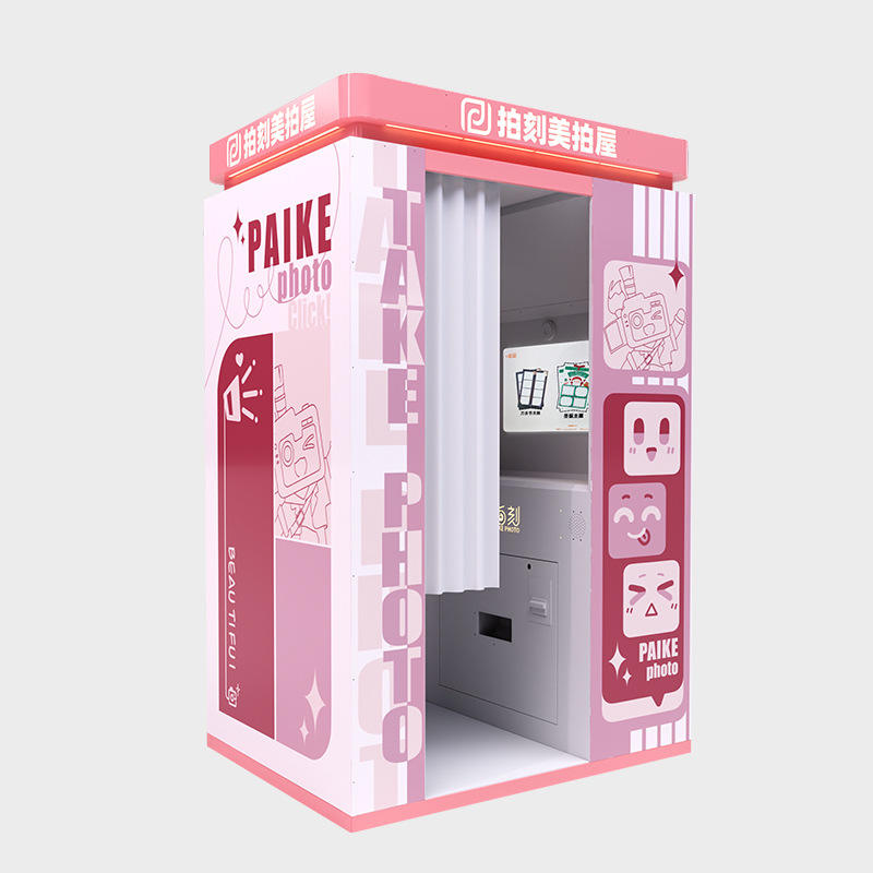 Photo sticker machine-pink