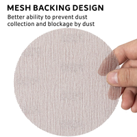 Maille abrasive à finition miroir 9 pouces 225 mm P600 pour le polissage fin de la peinture et le raffinage des surfaces laquées