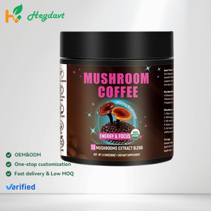 Chinaherb Café Orgánico en Polvo con Melena de León, Sin Gluten, Sin OMG, Vegano, Superalimento con el Mejor Sabor, Sabor Suave a Coco, Para Adultos - Product Image 1