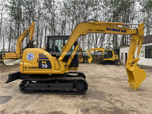 Excavatrice Komatsu PC70 d'occasion, 6 tonnes, excellent état, bonnes performances, avec boîte de vitesses, pompe, roulement, prix compétitif à vendre - Product Image 5