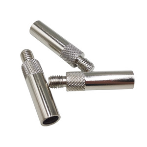 Tige de connexion en aluminium, pas métrique B1=1.25D, filetage à droite, extrémité moletée, usage industriel général - Product Image 4