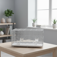 Cage de vie pour hamster en fer et métal, portable, respirante, pour l'intérieur et l'extérieur, pour petits animaux, couleur personnalisable