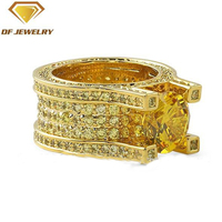 Bijoux en plaqué or indien pour hommes, nouveaux modèles de bagues en or