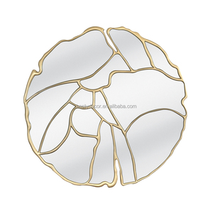 Modern Round Wall <strong>Mirror</strong> Rustic-Classic Decorative Wall Hanging <strong>Mirror</strong> for Home Living <strong>Room</strong> Furniture <strong>Bed</strong> <strong>Room</strong> <strong>Mirror</strong> - Product Image 3