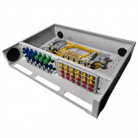 Panneau de brassage ODF en fibre optique sur rack 19 pouces personnalisé de qualité supérieure ODF-1-Mix pour projet de télécommunications réseau FTTX