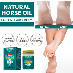 Crème à l'huile de cheval pour les mains et les pieds secs, réparation des peaux mortes, prévention des fissures du talon, anti-gel, crème hydratante - Product Image 4