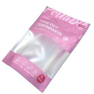 Customized Shaped <b>windows</b> Zipper Lock Resealable Aluminum Mylar Foil <b>Plastic</b> Packaging Bag with Tear - Product Image 6