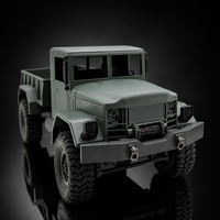 Voiture RC Hobbi Grade 6x6, camion utilitaire 4x4, 2,4 GHz, lumières LED, 40 min d'autonomie, ABS+Métal, prête à l'emploi, intérieur-extérieur, fonction Follow Me, chargeur inclus