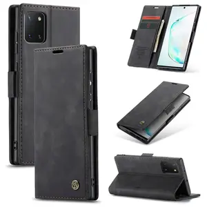 Caseme capa magnética para samsung note 10lite, de metal, dobrável, para celular samsung, a91, a81, a71