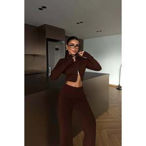 Ensemble de costume marron pour femme Zenxy - Product Image 3