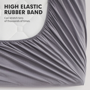 Lenzuolo con Angoli in Cotone Organico Antistatico con Filo d'Argento 10% per Messa a Terra, Disponibilità Immediata, Spedizione Diretta, Taglie USA - Product Image 3