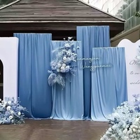 Tissu de fond moderne et coloré en fil de laine pour décorations de fêtes, mariages et cérémonies d'anniversaire