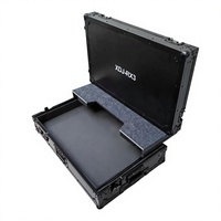 Flight case DJ en alliage d'aluminium sur mesure pour Pioneer XDJ RX2 RX3, avec mousse EVA pré-découpée à l'intérieur, adapté pour les contrôleurs de mixage DJ.
