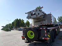 Zoomlion usado 260 Ton ZAT2600V7 Grúa todo terreno con motor Precio