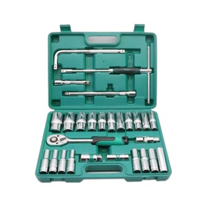 Extended <b>Socket</b> Set 28 Piece 1/2 In Chrome Vanadium Steel <b>Impact</b> <b>Socket</b> Kit For Automotive Repair And Maintenance - Product Image 3