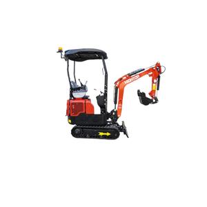 Mini-excavatrice sur chenilles de 1,2 tonne, hydraulique, à commande pilote, pour usage domestique, double cylindre, pelle rétro, fournie par l'usine - Product Image 5