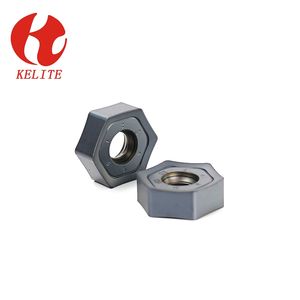 Inserto de fresado frontal de carburo de tungsteno indexable CNC OEM/ODM personalizado con revestimiento Altin para acero inoxidable - Product Image 3