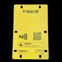 Wasserdichtes zweifarbiges NFC-Gerüst-Inspektions etikett