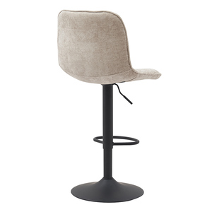 <span class=keywords><strong>Tabouret</strong></span> <span class=keywords><strong>de</strong></span> <span class=keywords><strong>bar</strong></span> pivotant réglable moderne avec siège en mousse confortable et revêtement en tissu durable <span class=keywords><strong>pour</strong></span> usage commercial, <span class=keywords><strong>bar</strong></span> à domicile et salon - Product Image 4